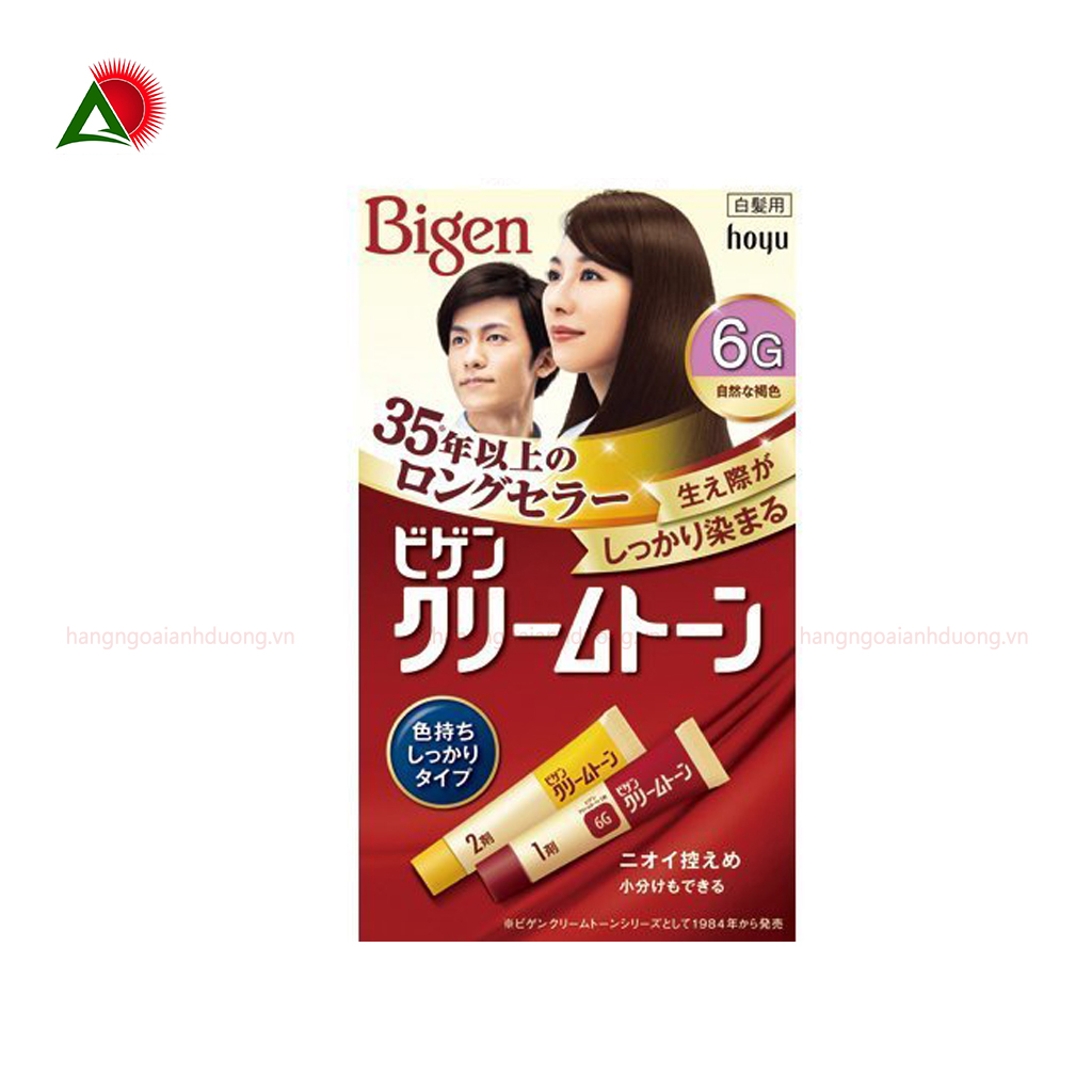 Thuốc Thuộm Tóc Bigen Phủ Bạc 80g 3G 4G 5G 6G 7G